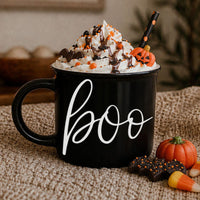 Black Ceramic Mug
