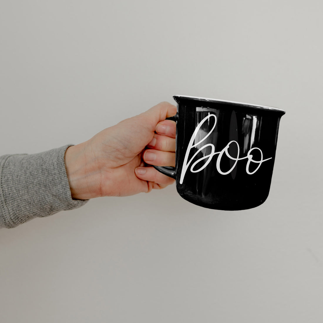 Black Ceramic Mug — alternate product view 33