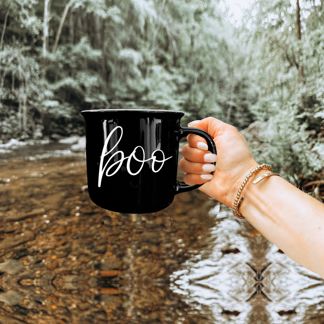 Black Ceramic Mug — alternate product view 35