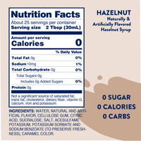 Sugar Free Hazelnut Syrup product photo 6 of 7