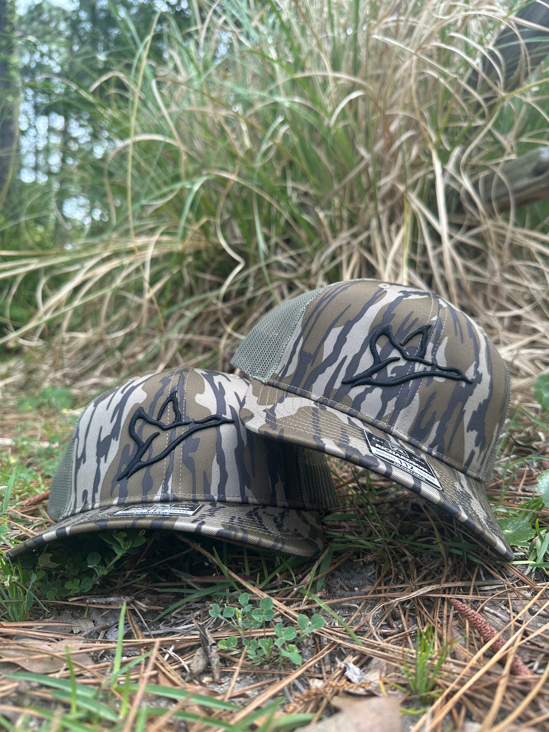 Combat Waterfowl Icon Embroidered 112 Hat in Bottomland