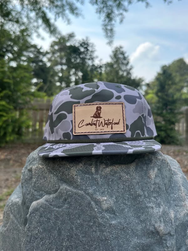 Combat Waterfowl Lab Patch Rope Hat in Mossy Oak Shadow Grass