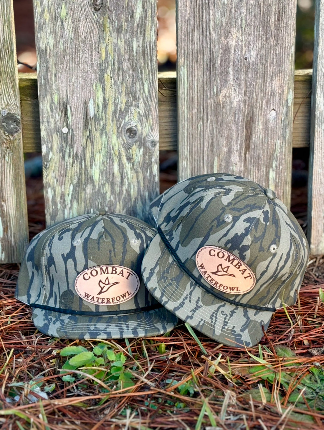 Combat Waterfowl Legacy Patch Youth Rope Hat in Bottomland