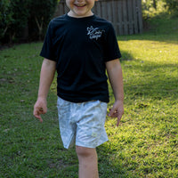 Combat Waterfowl 5.5 Youth Volley Short Ramadi Camo view 1