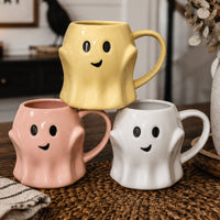 Boo, but Make It Adorable Ghost Mug