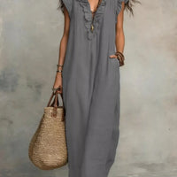 Ruffles With an Attitude V-Neck Maxi Dress, photo 9