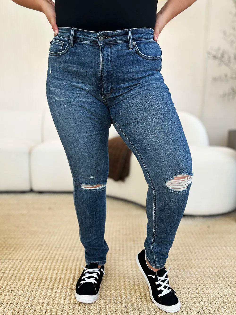 Judy Blue Slim Jeans — alternate product view 8
