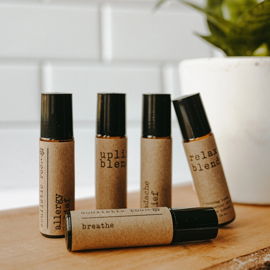 Aromatherapy roller collection