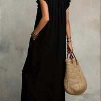 Ruffles With an Attitude V-Neck Maxi Dress, photo 6
