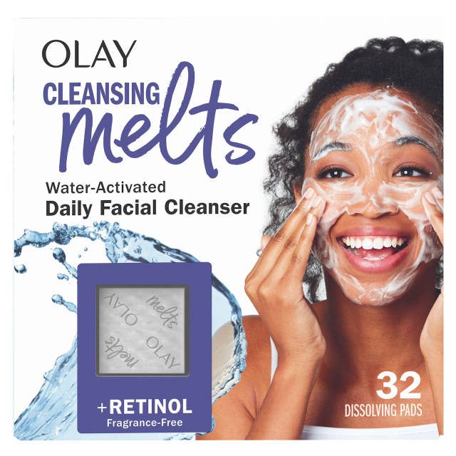 Melt the Day Off OLAY Cleansing Melts Facial Cleanser