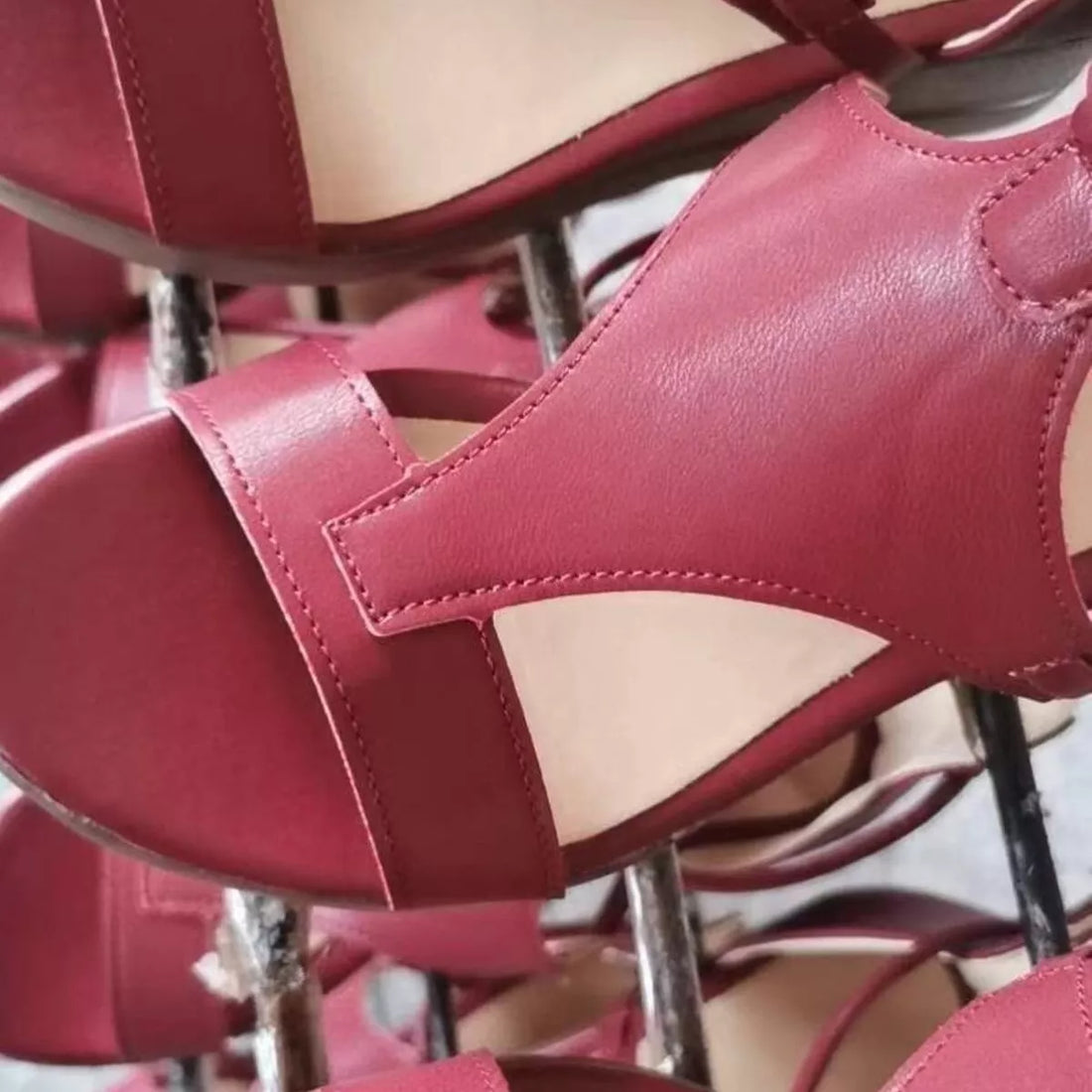 Open-Toe Platform Sandals — alternate product view 8