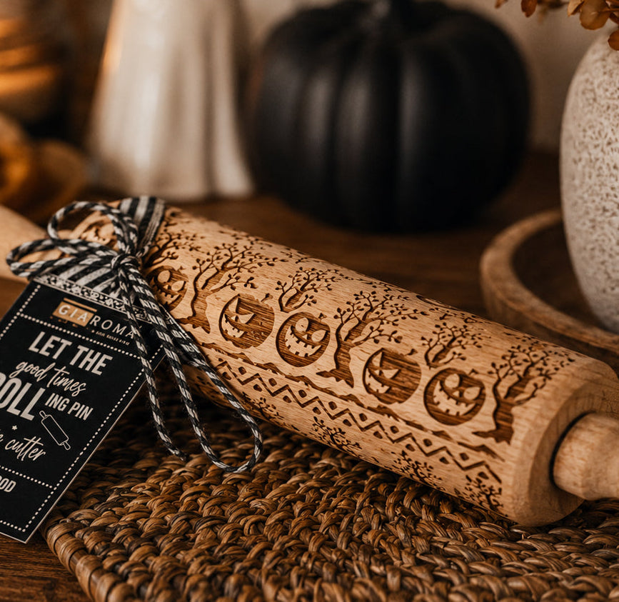 Embossed Halloween Rolling Pin