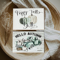 Teal Truck Sign — alternate product view 6