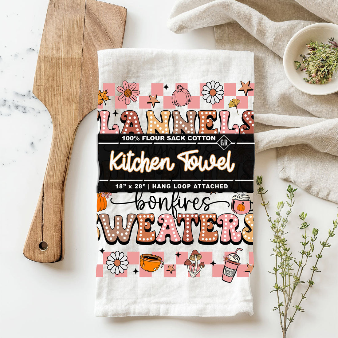 Retro Kitchen Towel — alternate product view 18