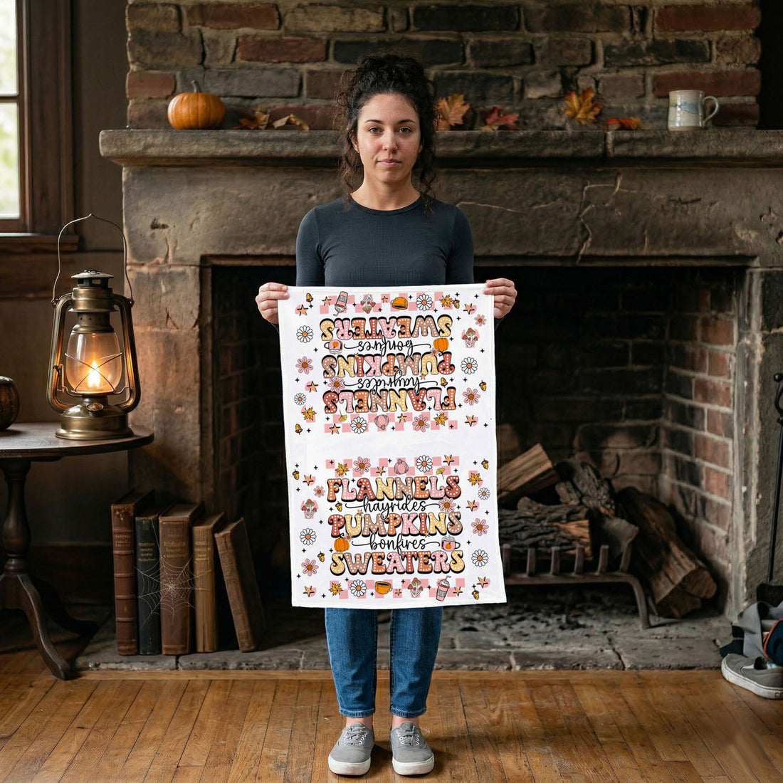 Retro Kitchen Towel — alternate product view 29