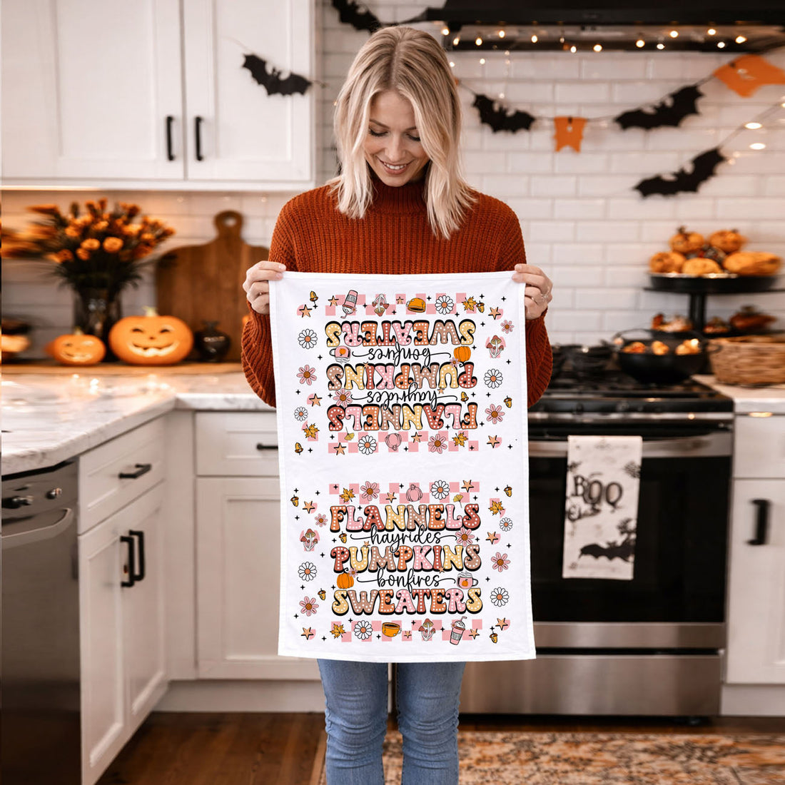 Retro Kitchen Towel — alternate product view 14