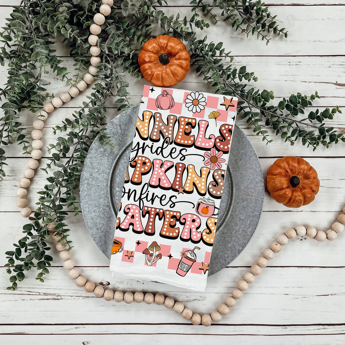 Retro Kitchen Towel — alternate product view 24