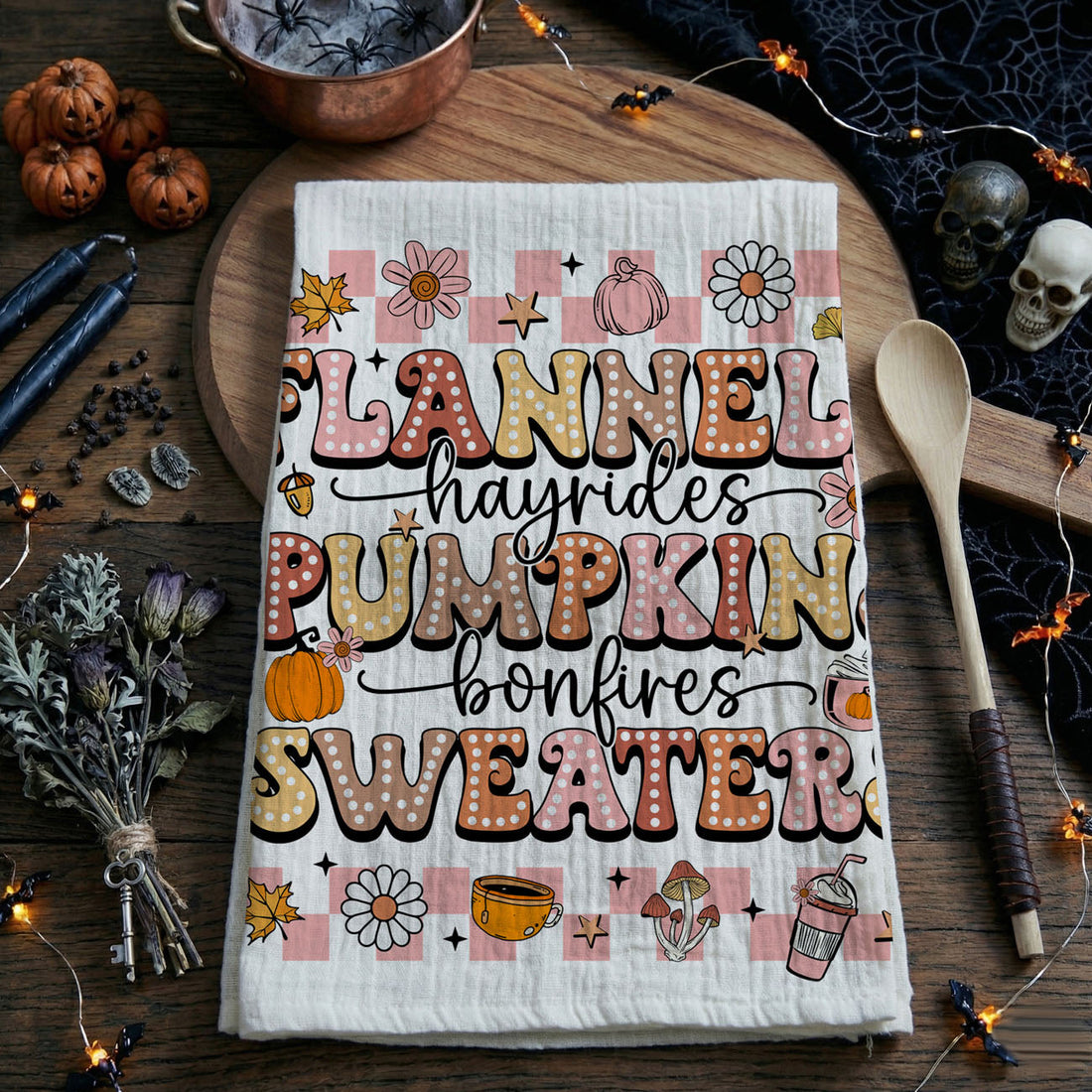 Retro Kitchen Towel — alternate product view 10