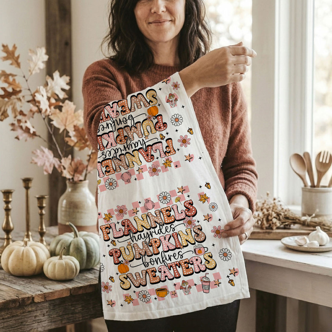 Retro Kitchen Towel — alternate product view 5
