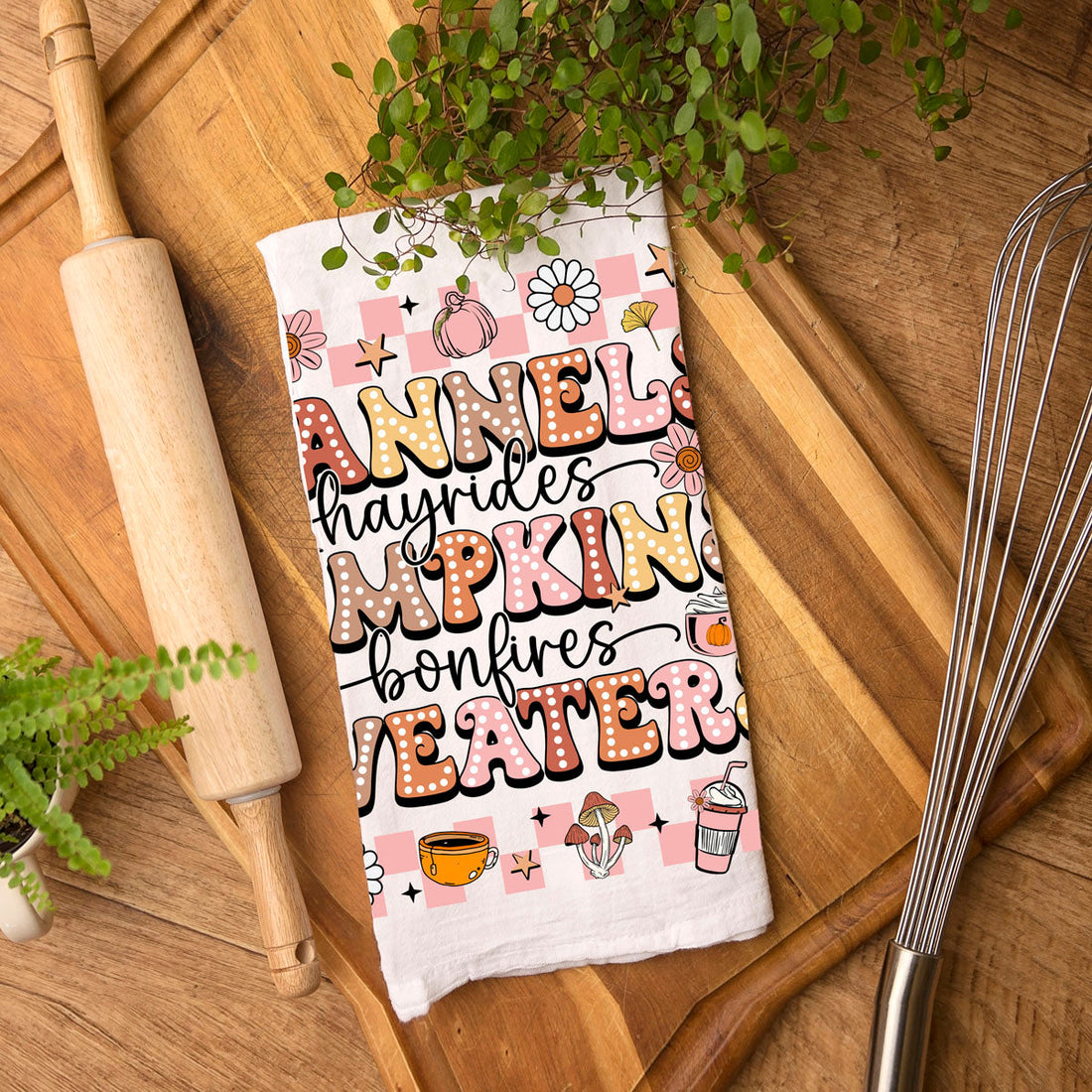 Retro Kitchen Towel — alternate product view 28