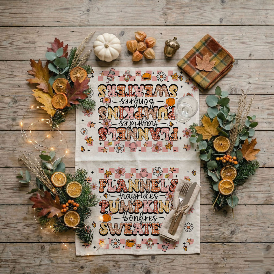 Retro Kitchen Towel — alternate product view 4