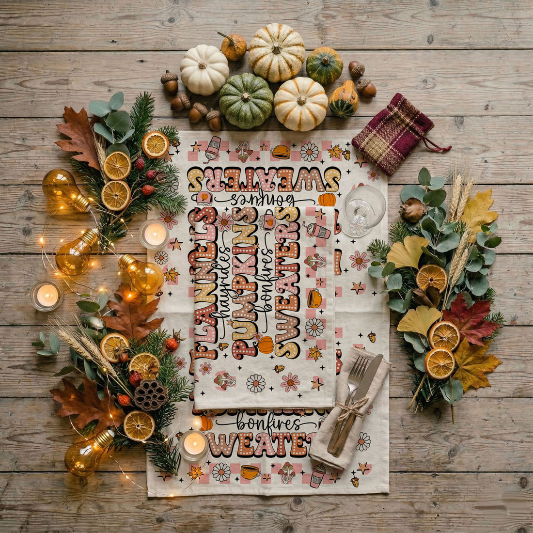 Retro Kitchen Towel — alternate product view 8