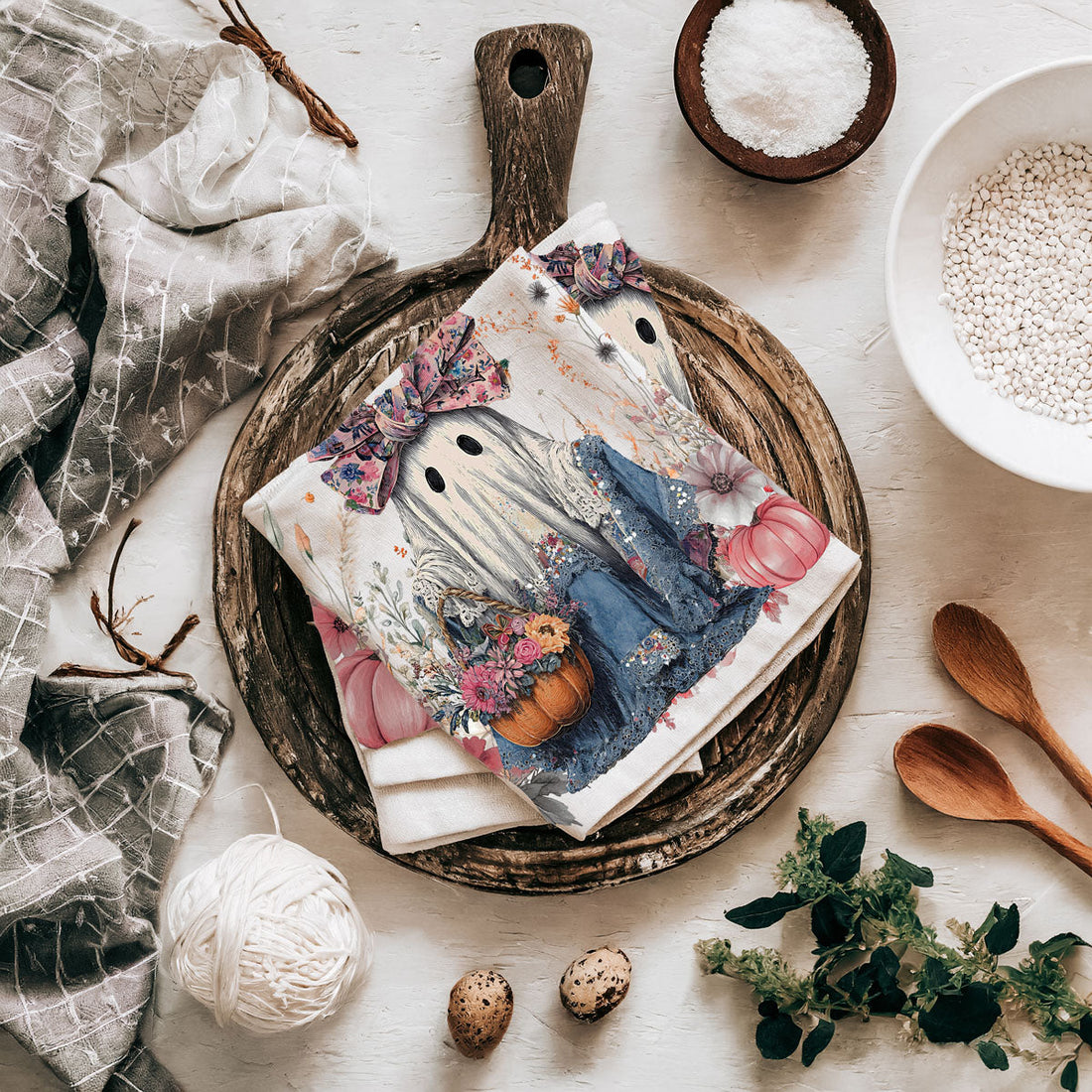 Ghost Kitchen Towel — alternate product view 26