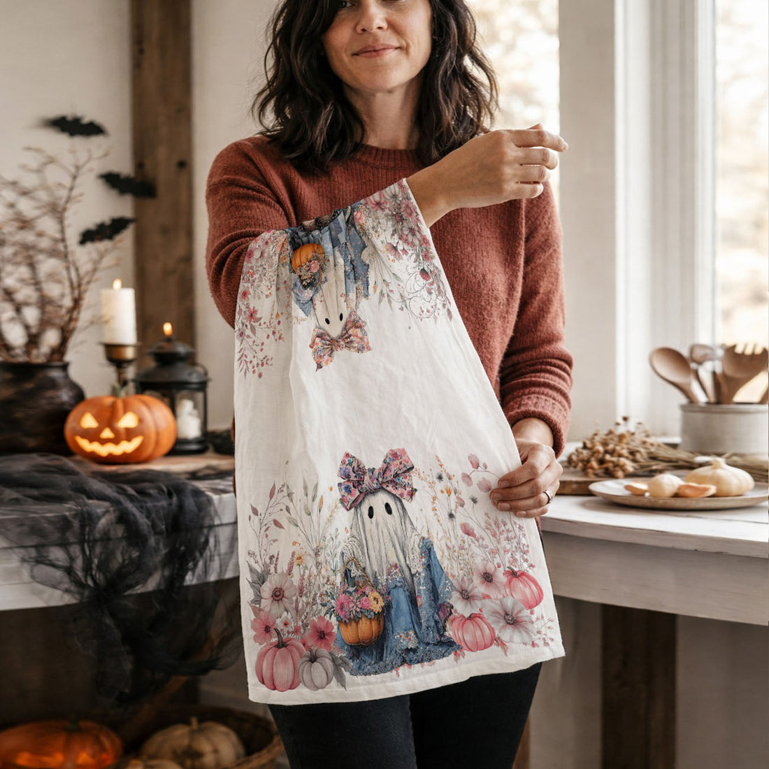 Ghost Kitchen Towel — alternate product view 3