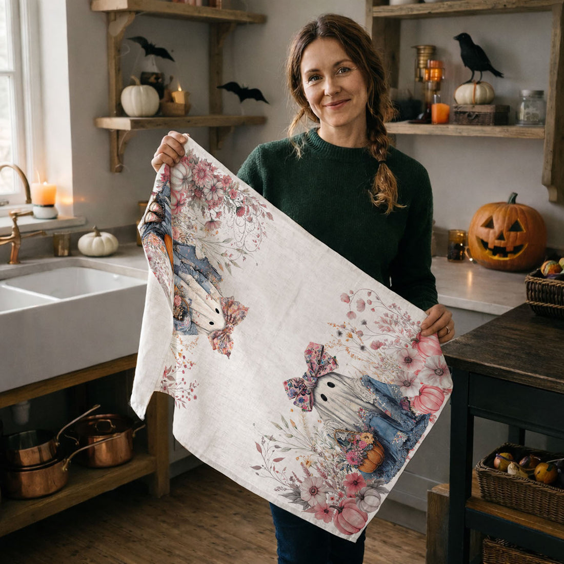 Ghost Kitchen Towel — alternate product view 4
