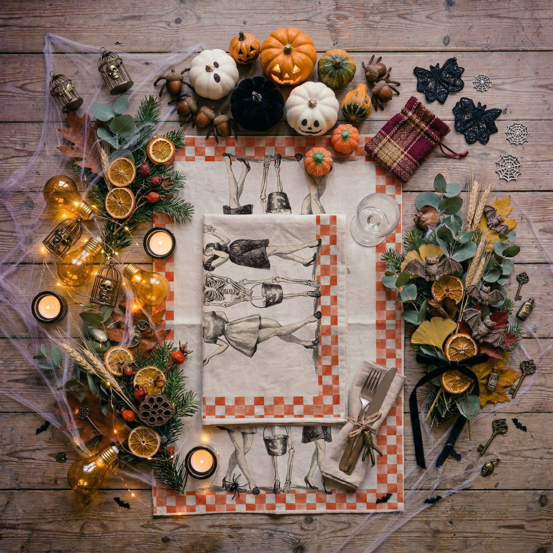 Vintage Halloween Towel — alternate product view 8