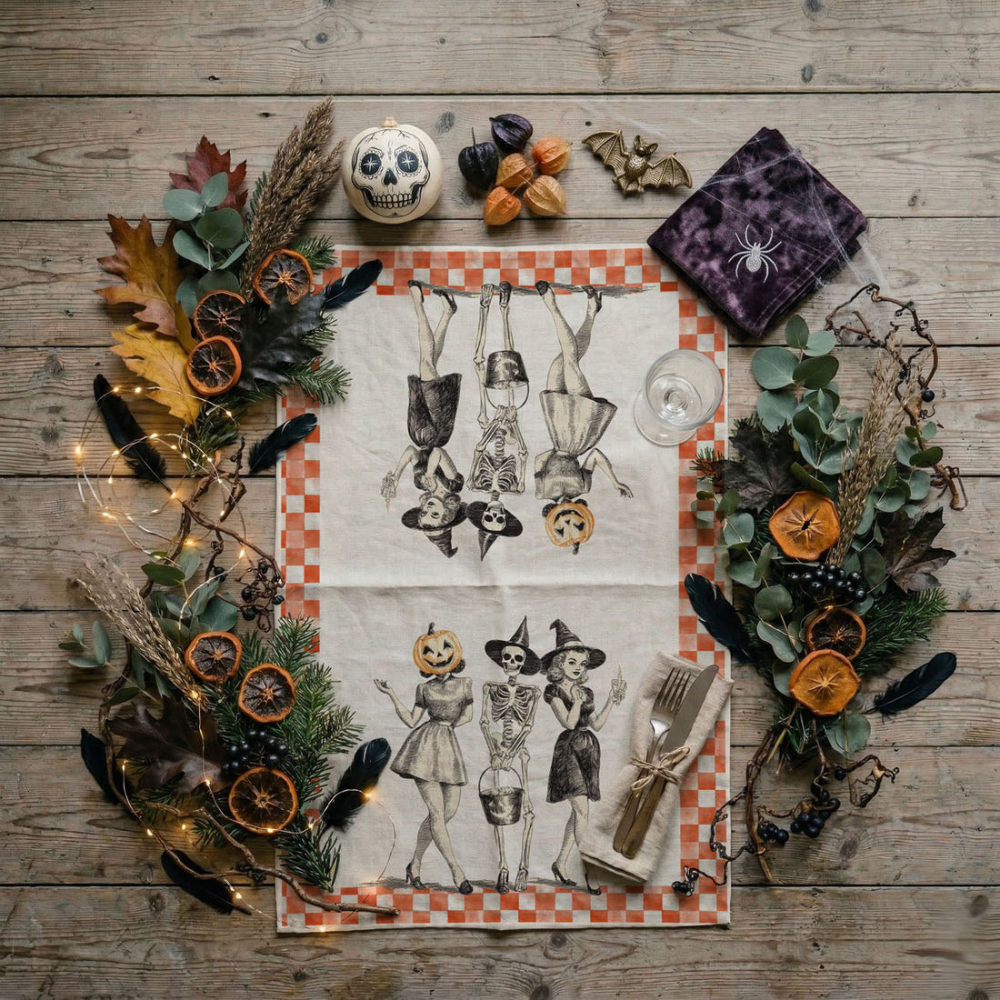 Vintage Halloween Towel — alternate product view 27