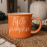 Orange Campfire Mug