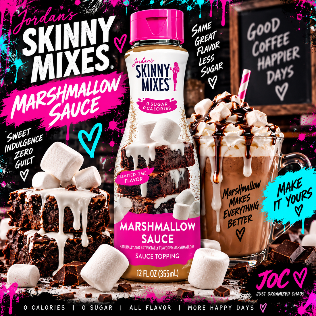 Jordan's Skinny Mixes Marshmallow Sauce