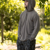 Lightweight Performance Hoodie Caribou