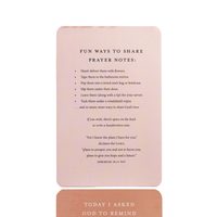 Ideas for sharing Prayers to Share notes