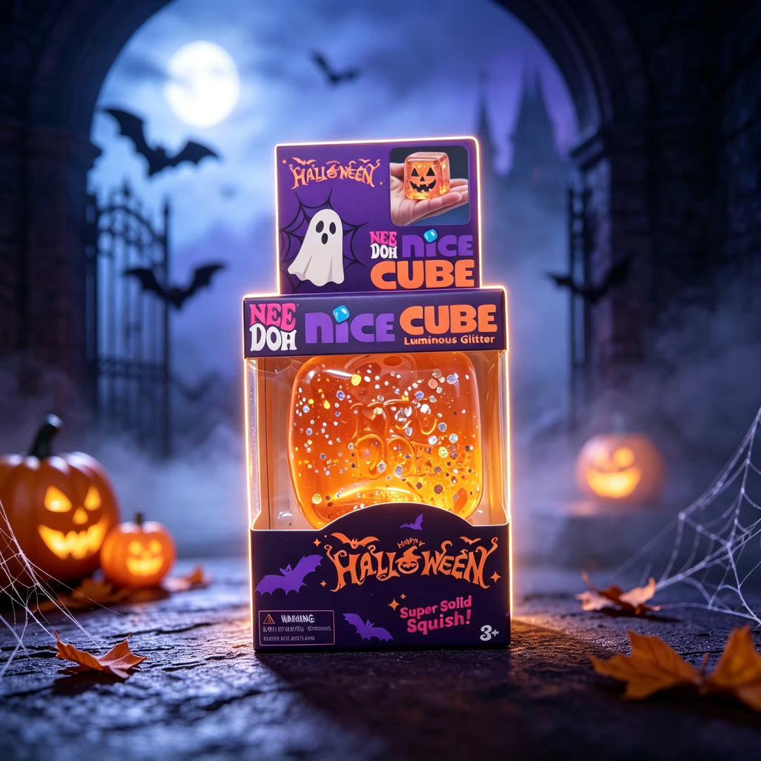 Pumpkin Squish Halloween Squish Cube