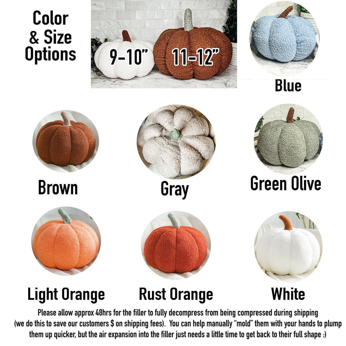 Plush Blair Pumpkin — alternate product view 3