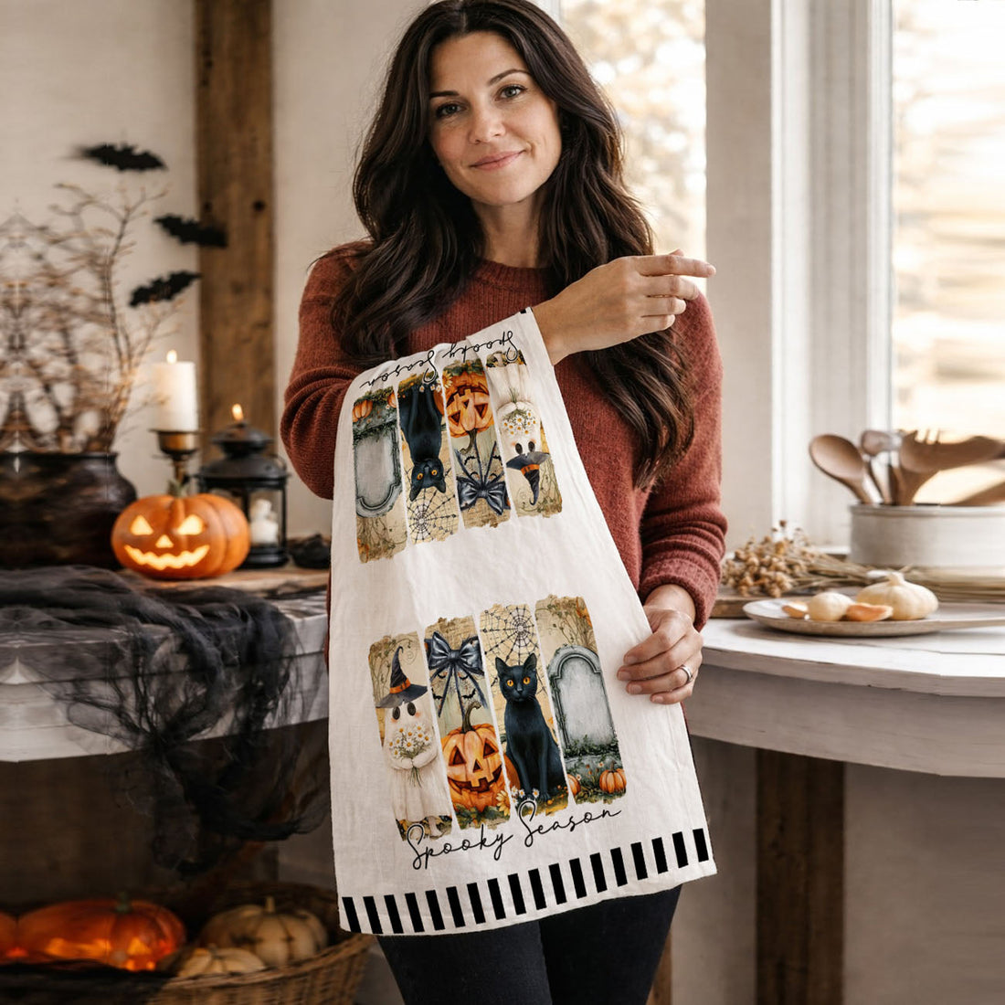 Spooky Season Towel — alternate product view 2