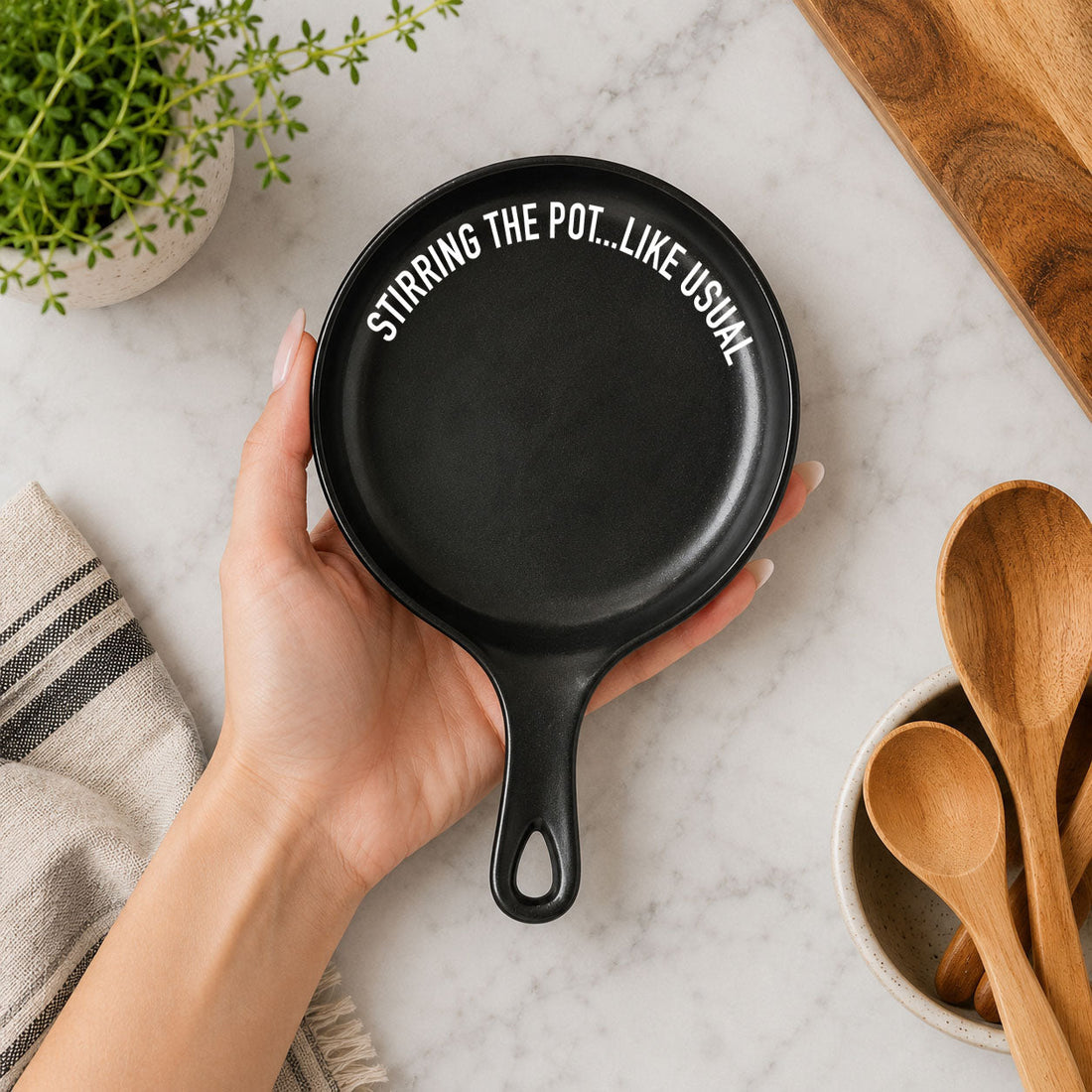 Porcelain Spoon Rest — alternate product view 22