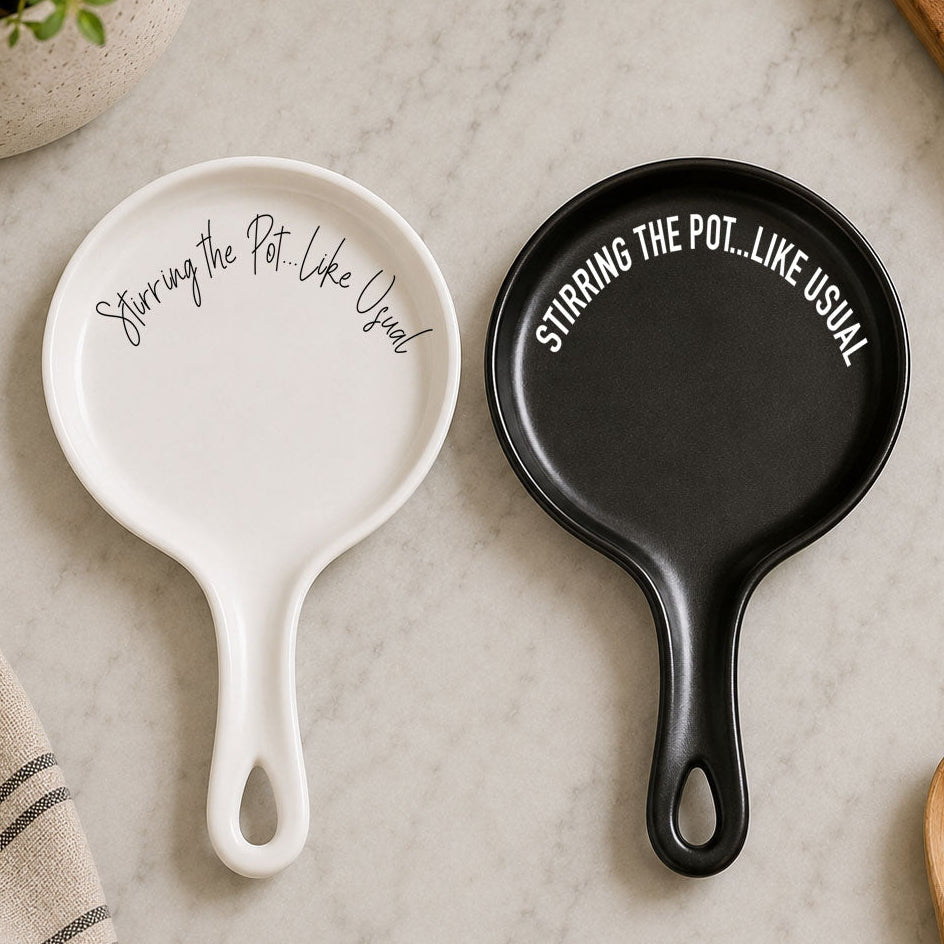 Porcelain Spoon Rest — alternate product view 2