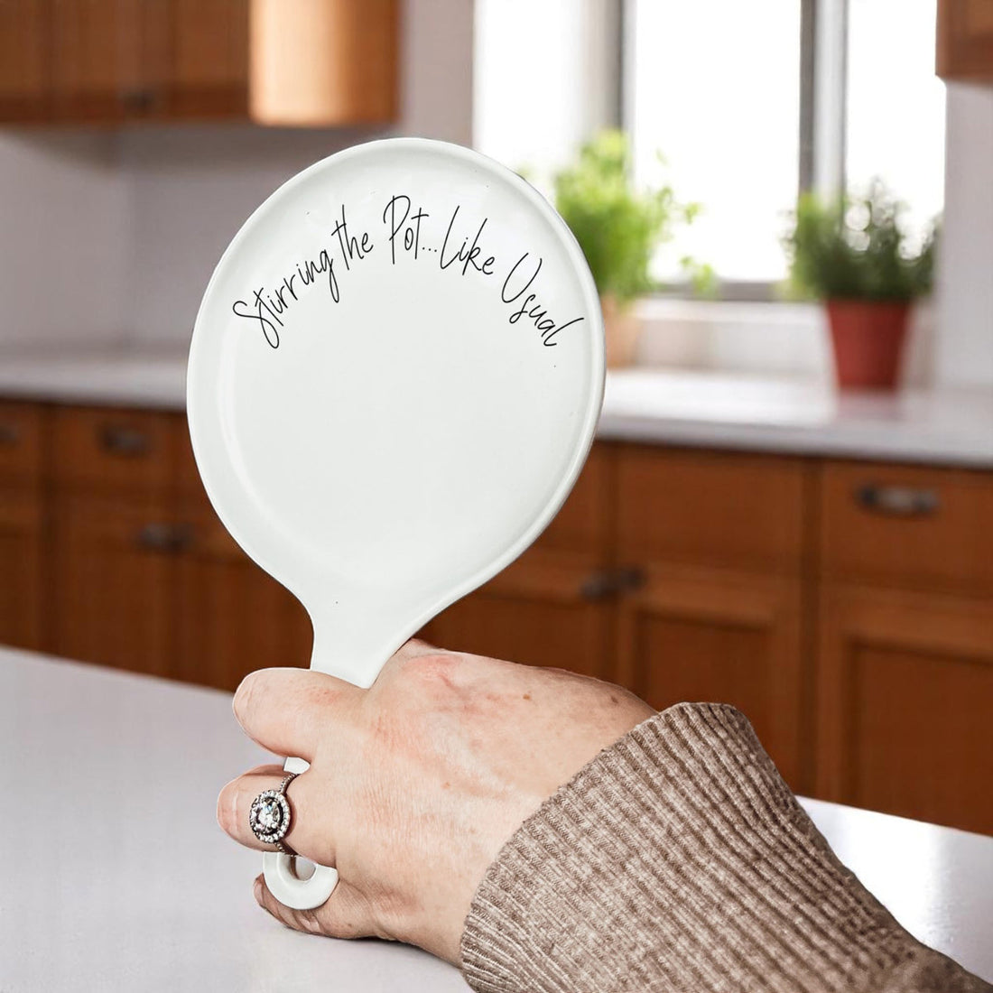Porcelain Spoon Rest — alternate product view 42