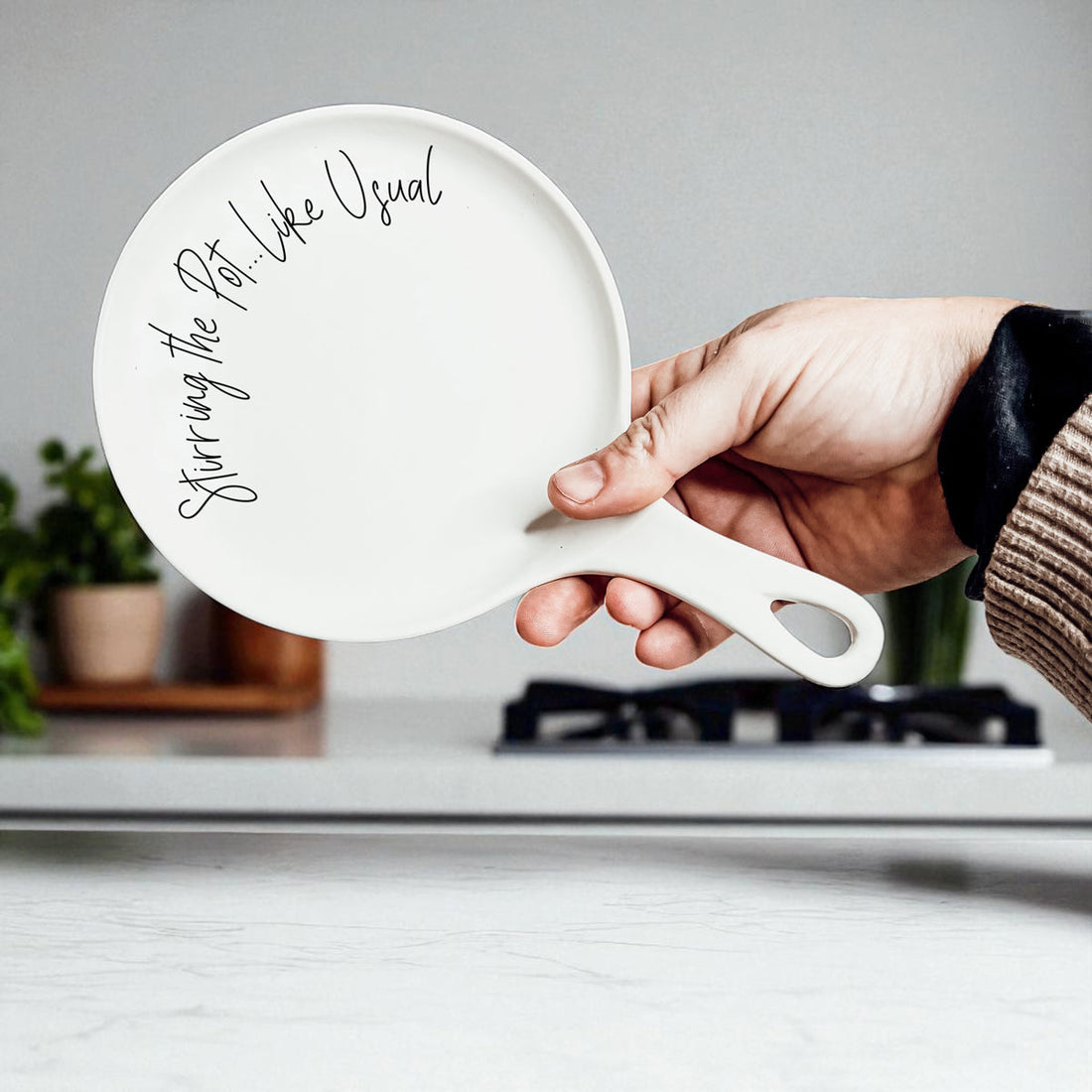 Porcelain Spoon Rest — alternate product view 48