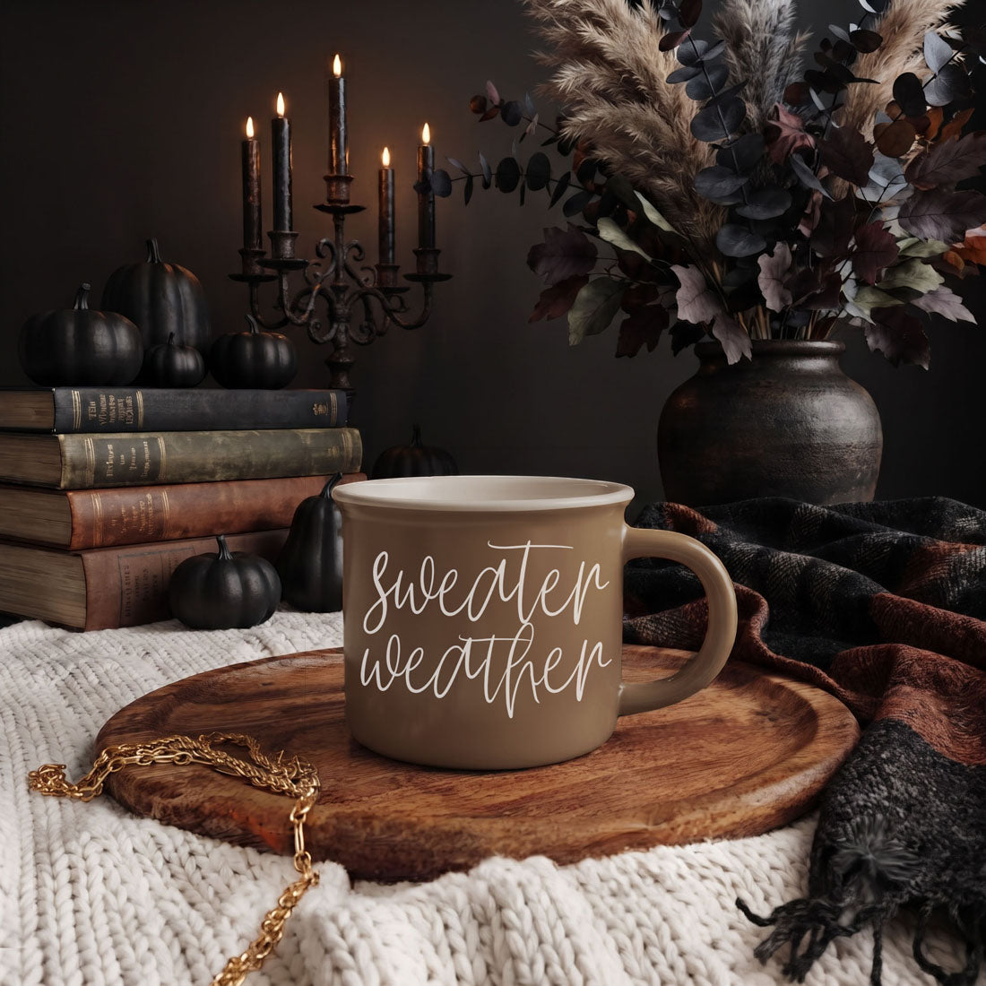 Brown Ceramic Mug — alternate product view 16