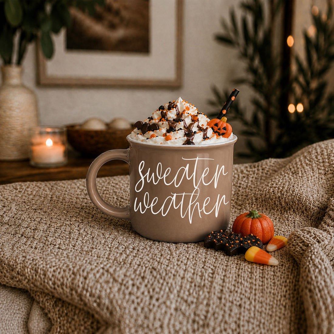 Brown Ceramic Mug — alternate product view 10