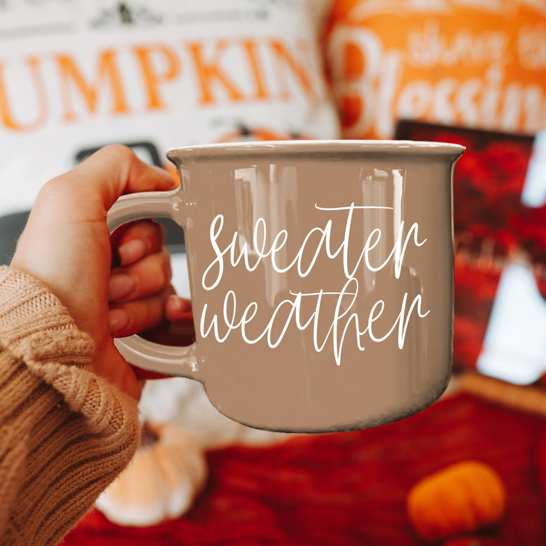 Brown Ceramic Mug — alternate product view 11