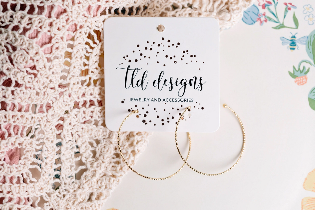 Dainty Gold Plated Hoop earrings