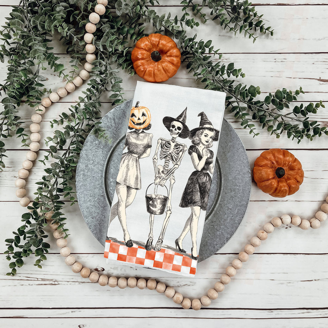 Vintage Halloween Towel — alternate product view 25