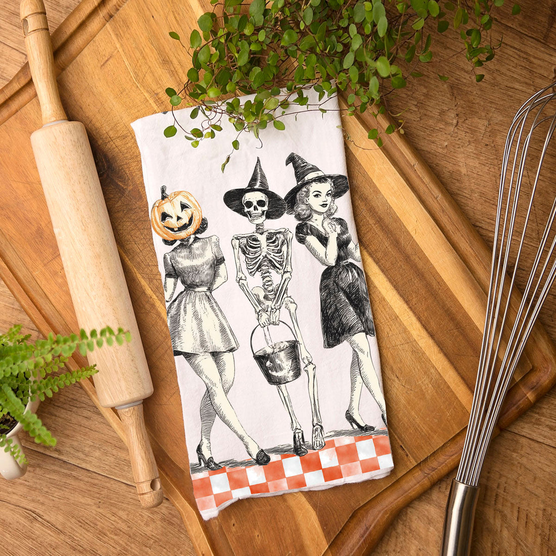 Vintage Halloween Towel — alternate product view 29