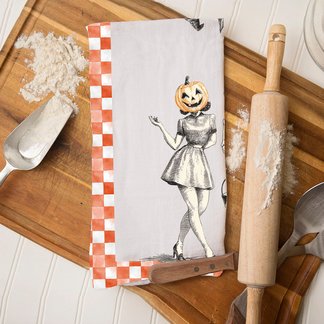 Vintage Halloween Towel — alternate product view 30