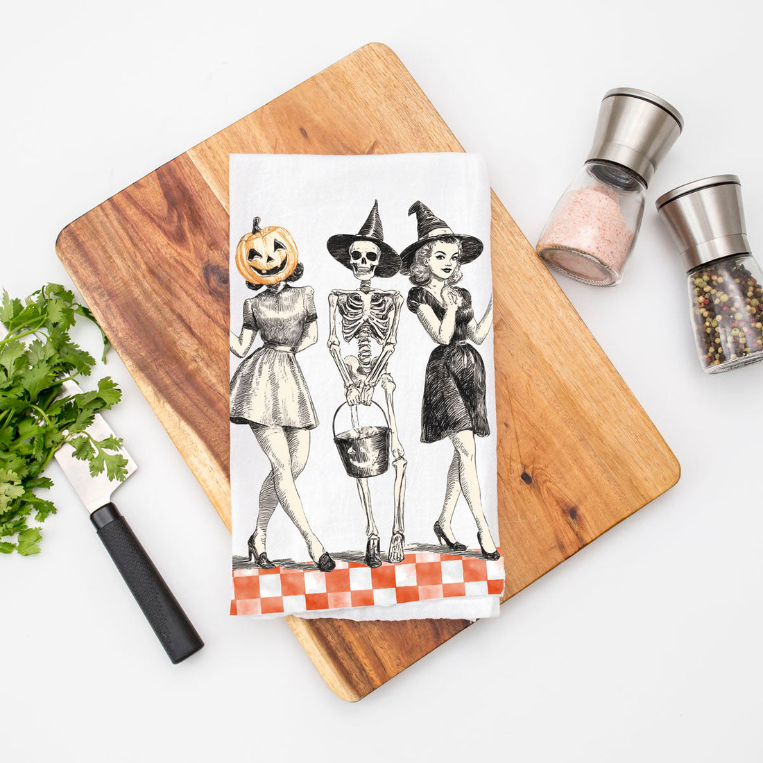 Vintage Halloween Towel — alternate product view 31